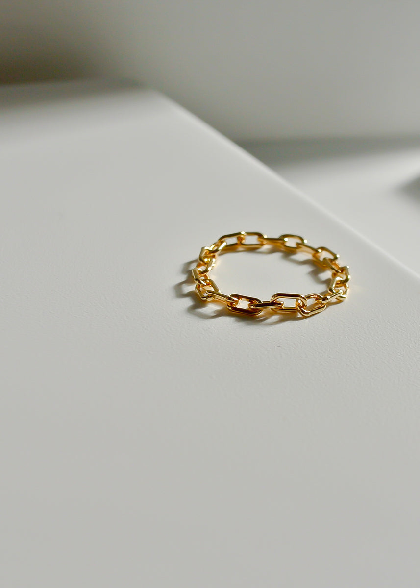 遺品生前整理アクセサリー纏14Kgf シーラーアンデシン14Kリング、ニナリッチ Natural Chain Ring – Mint. Jewelry Select