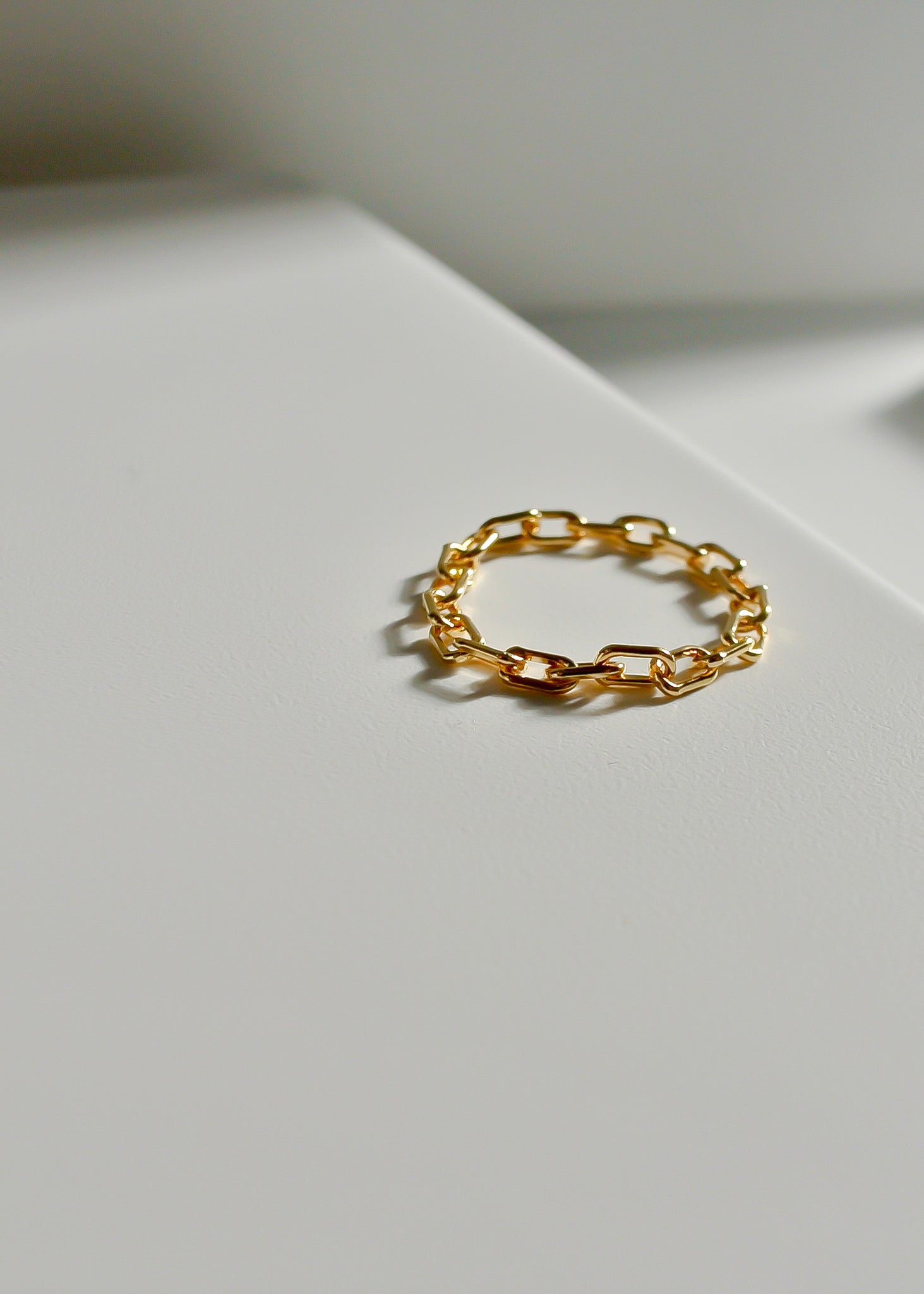 Natural Chain Ring – Mint. Jewelry Select