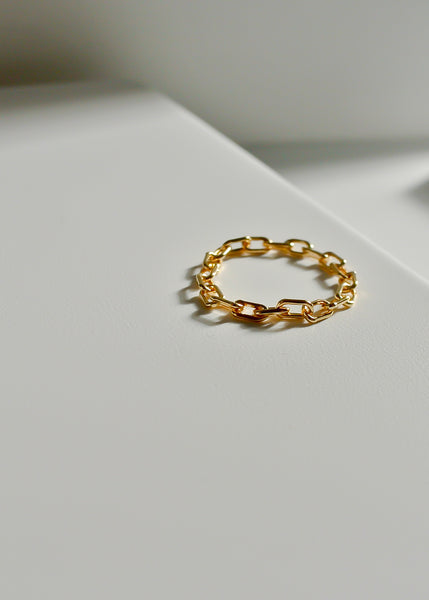 Natural Chain Ring – Mint. Jewelry Select