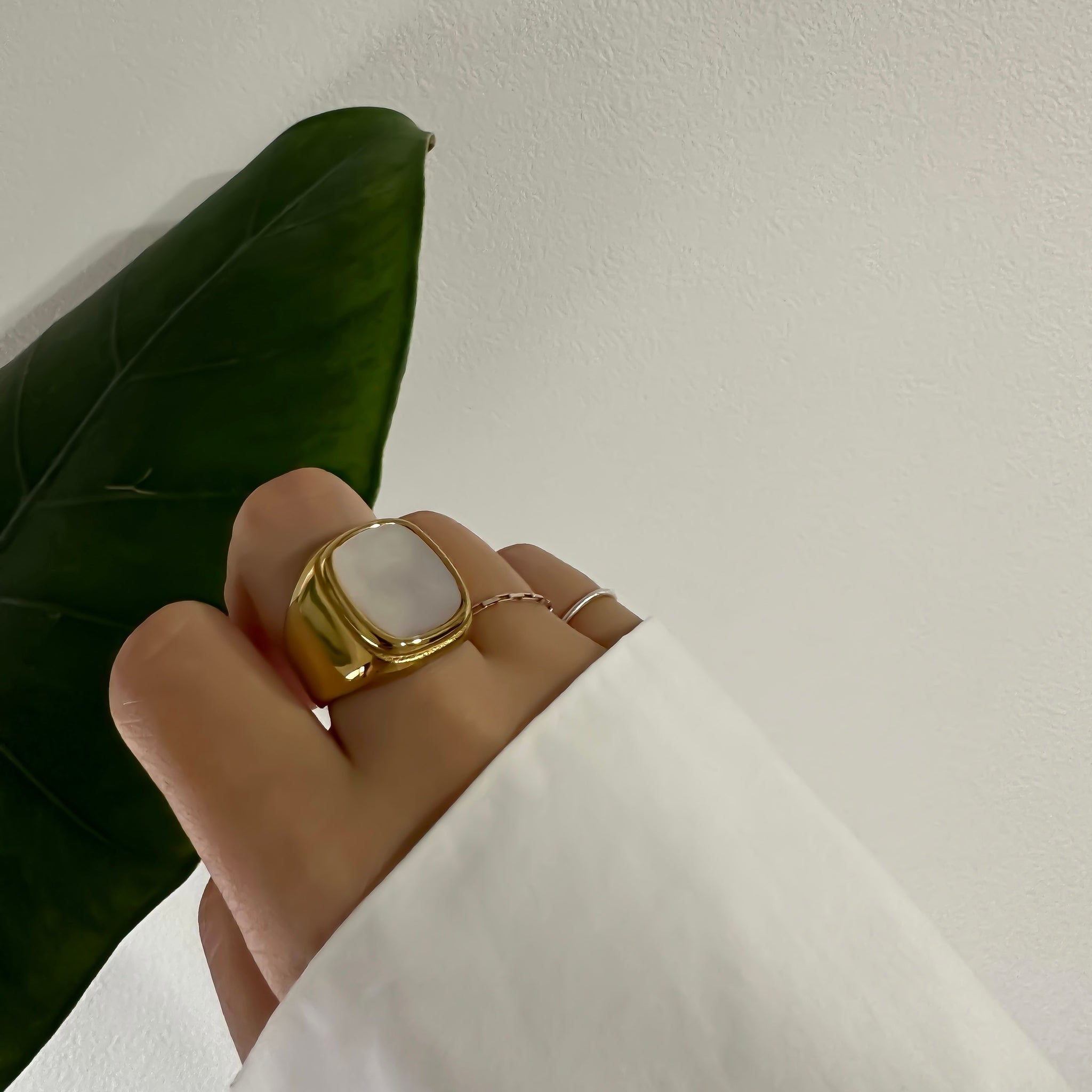 Jourdain shell Ring